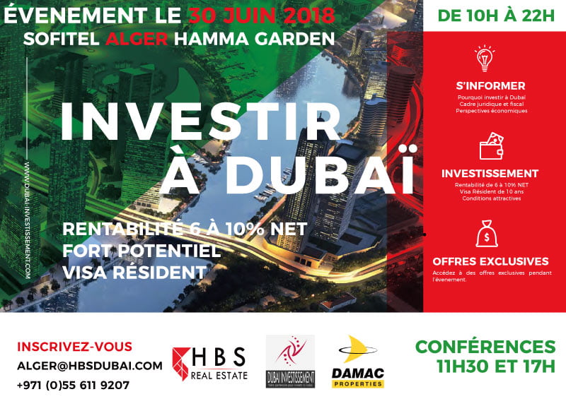 hbs flyer event alger v2 - Immobilier Dubai