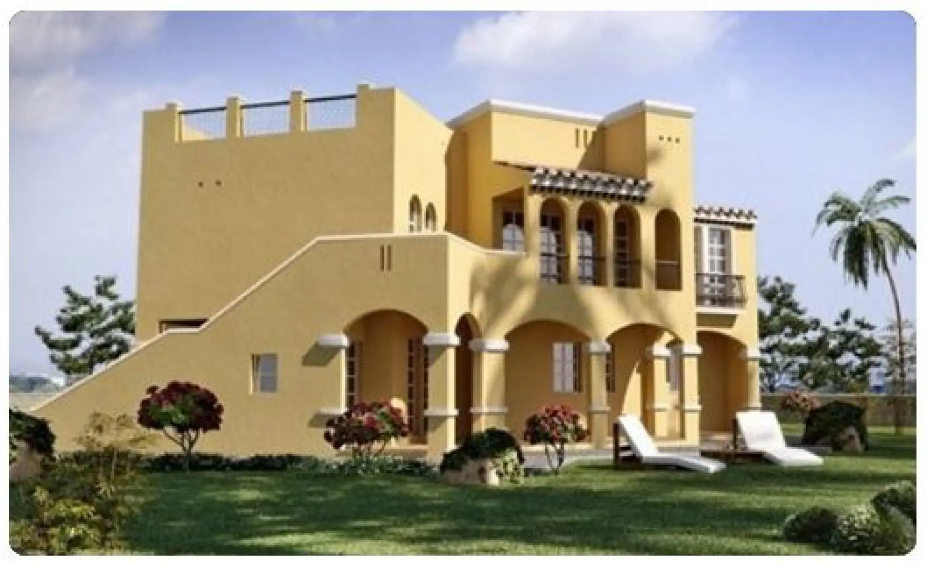 Maison deux chambres à louer à Dubai Land – Villa Dubai (1/6)