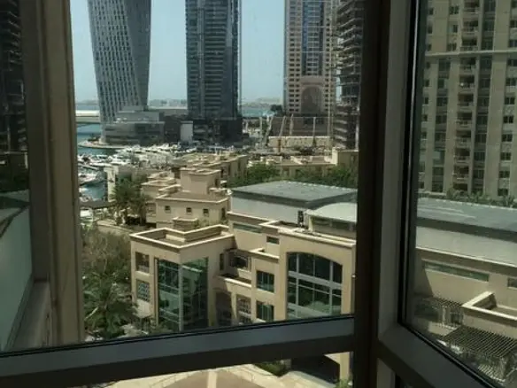 Large 2 CH+salle d'étude, ALMESK Emaar 6 Towers, Marina & Mer pleine vue, 250K AED 1 chèque – Appartement Dubai (1/7)