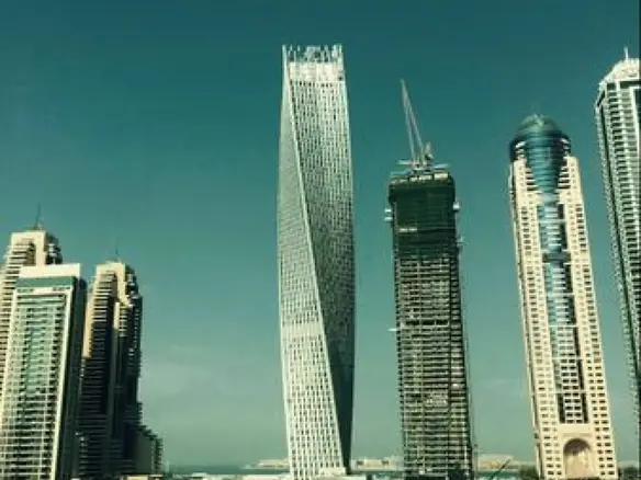 2CH + bureau, Al Mesk Tower, Emaar Original 6, Marina vue, location 230K en 1 chq – Appartement Dubai (1/6)