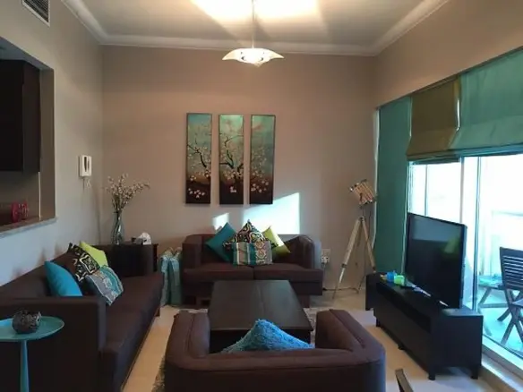 Joli appartement meublé à 1 chambre à Churchill Tower – Appartement Dubai (1/9)