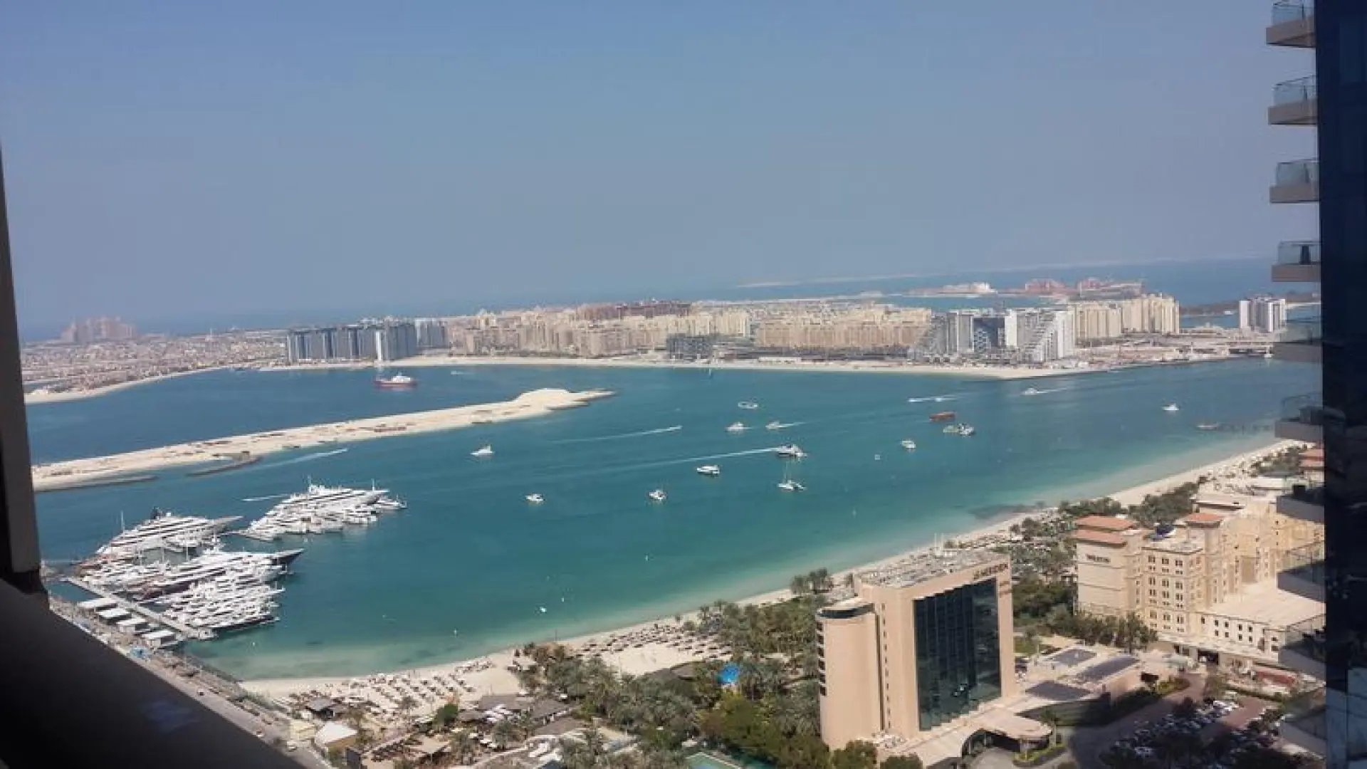 2 belles chambres avec vue sur la mer et sur le palm à princess tower – Appartement Dubai (10/10)
