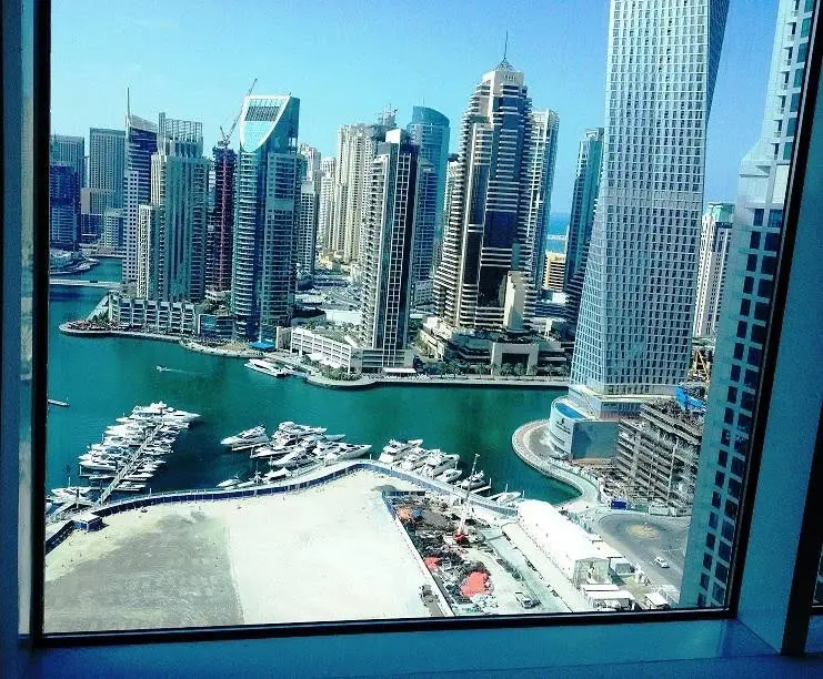 Grand appartement à 1 chambre à MAG 218 Tower avec une entière sur la marina – Appartement Dubai (2/12)