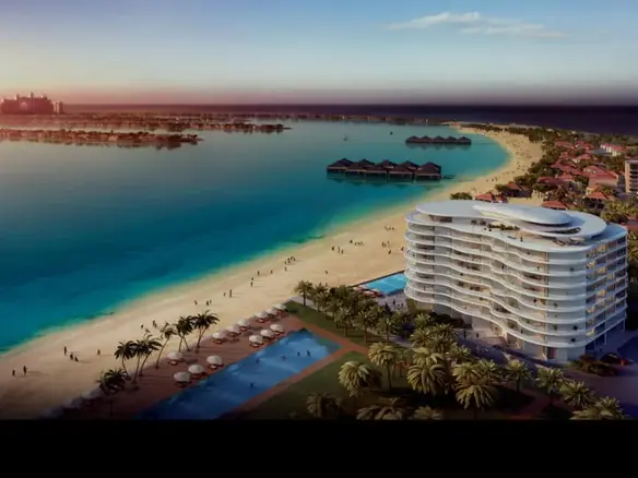 Magnifique appartement F2 avec vue complète sur la mer – Appartement Dubai (1/8)