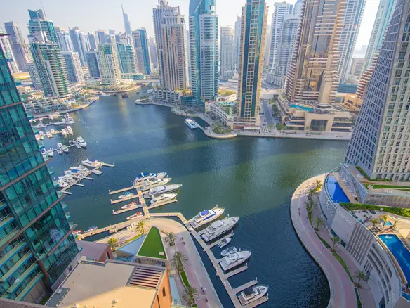 Appartement de luxe avec vue partielle sur la mer et Dubai Skyline – Appartement Dubai (1/10)