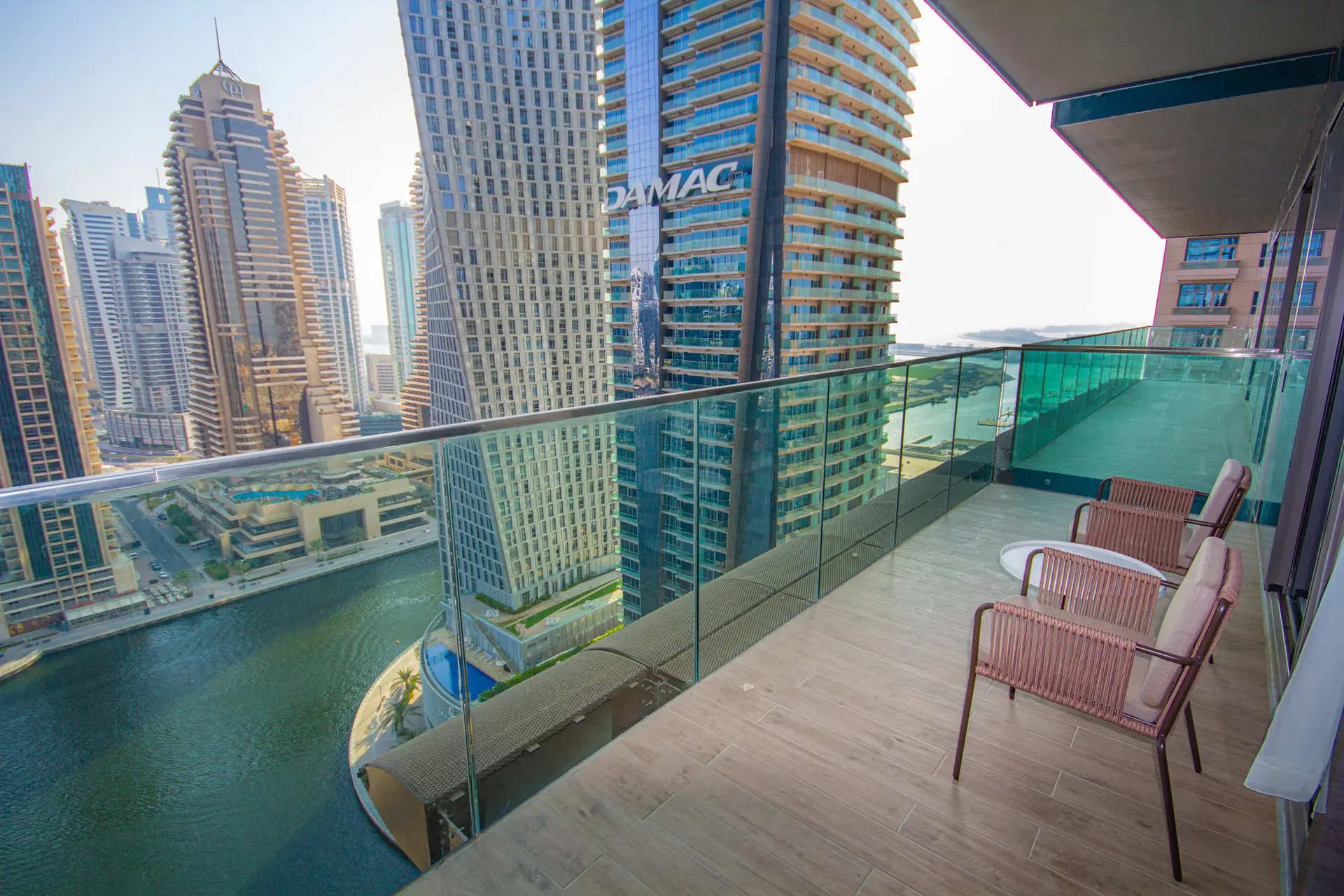 Appartement de luxe avec vue partielle sur la mer et Dubai Skyline – Appartement Dubai (3/10)