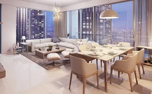 Appartement de 3 chambres (sur plan) disponible à Downtown – Appartement Dubai (1/6)