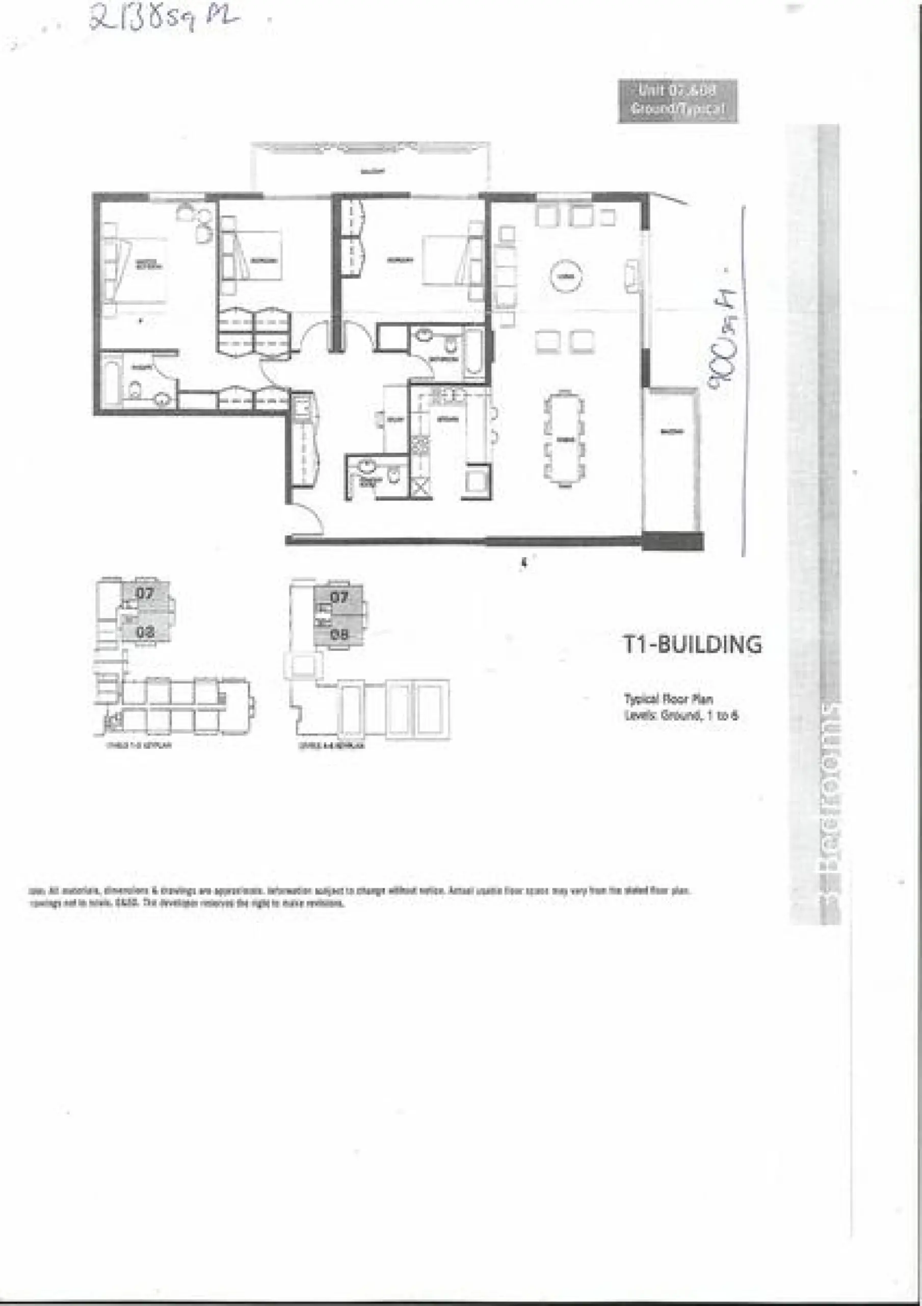 alj48-1590742589121 3 ch + bureau + cour intérieur – Appartement Dubai (9/9)