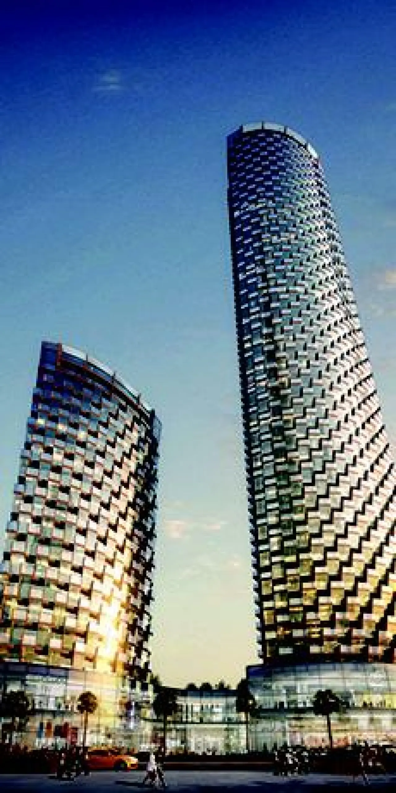 Burj Vista 1 - Type 04 - Vue sur Burj et Fountain view - 3 lits – Appartement Dubai (5/7)