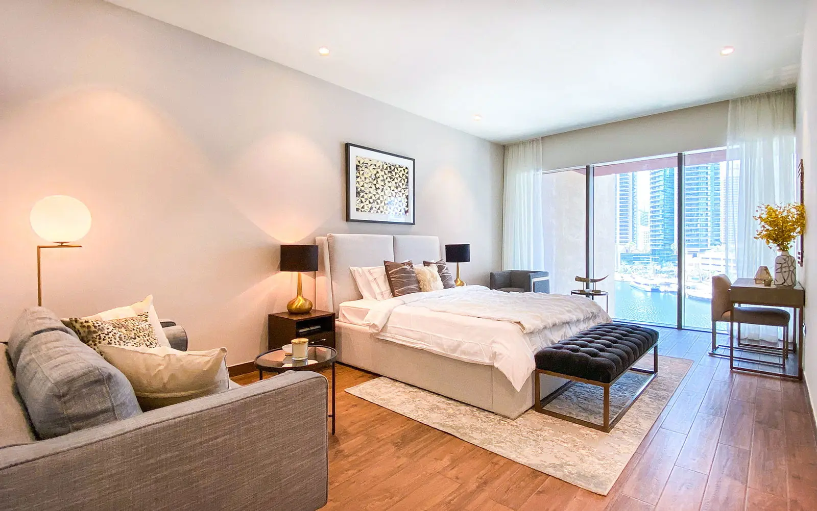 Grand 2 chambres luxueux avec vue complète sur la Marina – Appartement DUBAI (6/8)
