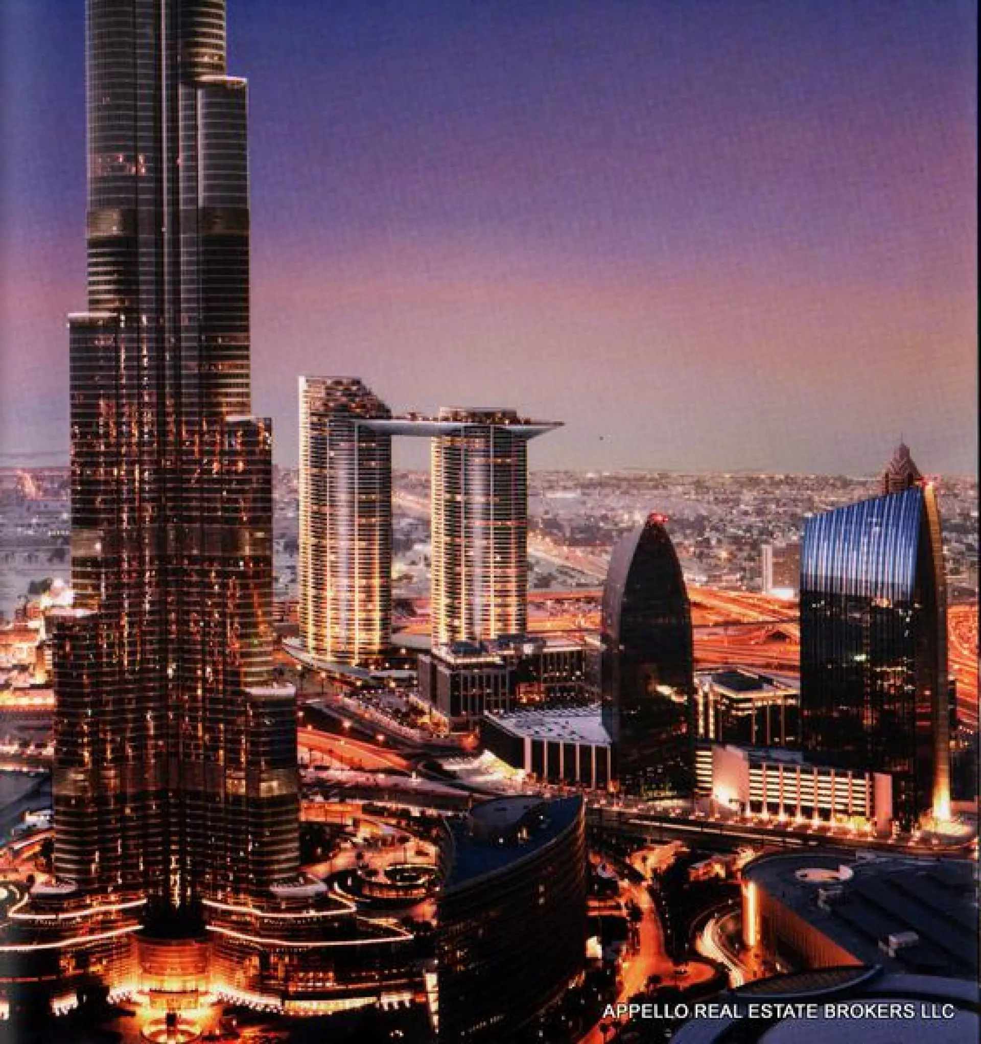 3 chambres à Address Sky Views avec vue pleine sur Burj/ Fountain – Appartement Dubai (3/10)