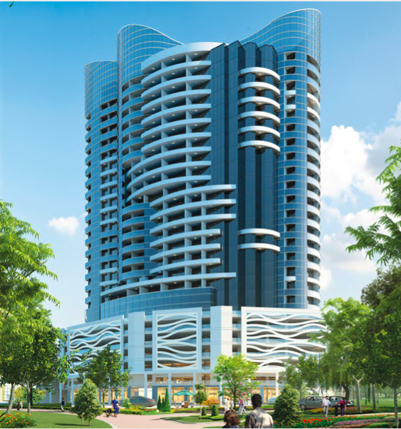 Blue Waves @ Dubailand 4 - Dubai Immobilier blue waves tower - Immobilier Dubai