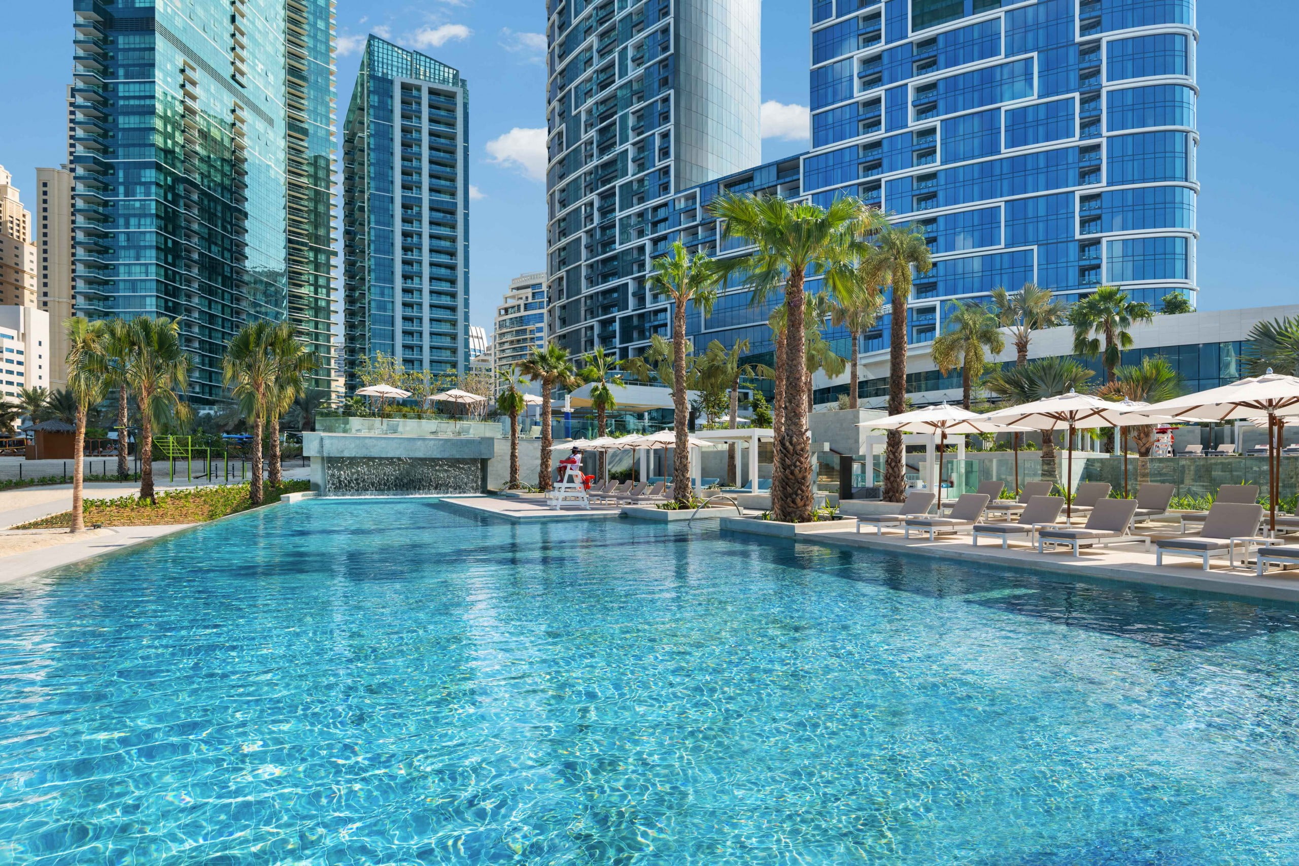ADBCH Pool 55 scaled - Immobilier Dubai