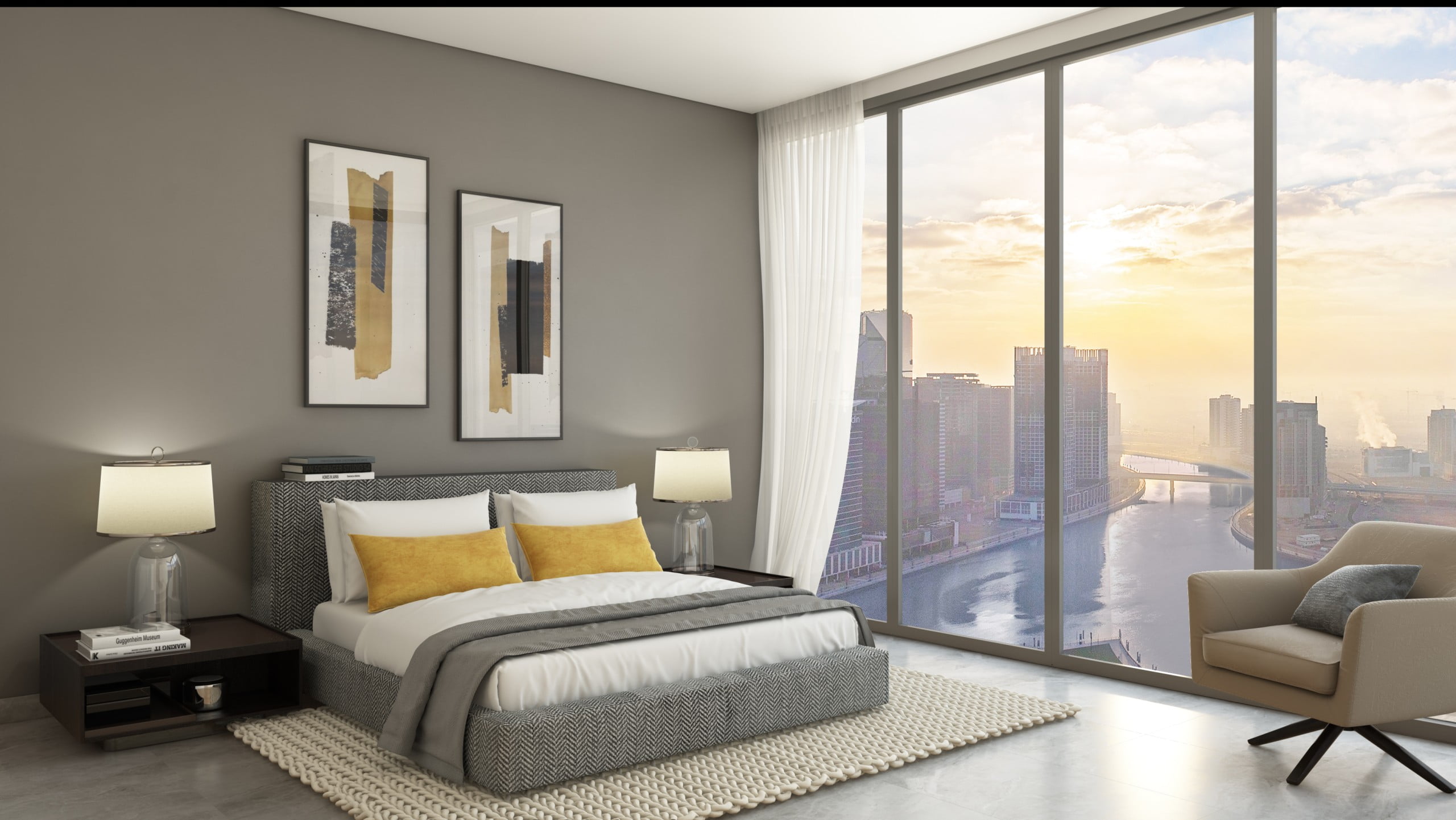 Bedroom 3 final scaled - Immobilier Dubai