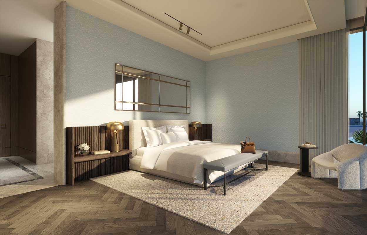 Six Senses Residence The Palm Signature Villa Bedroom1 - Immobilier Dubai