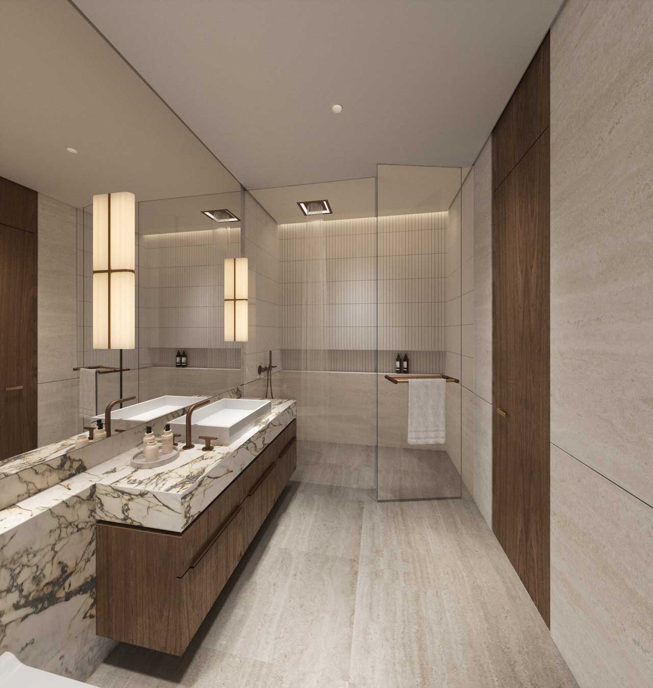 Six Senses Residence The Palm Sky Villa Bathroom - Immobilier Dubai