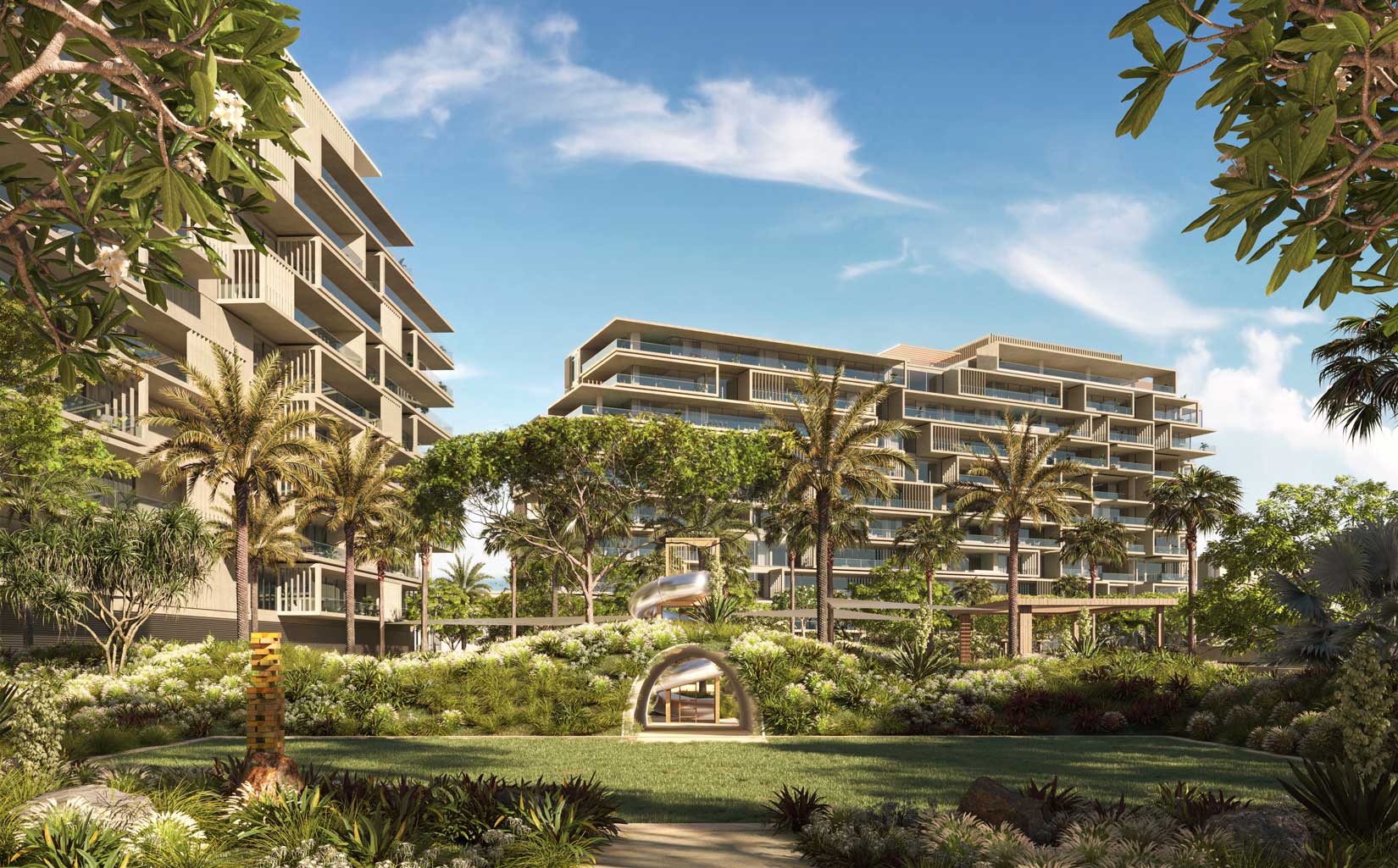 Six Senses The Palm Dubai Landscape - Immobilier Dubai