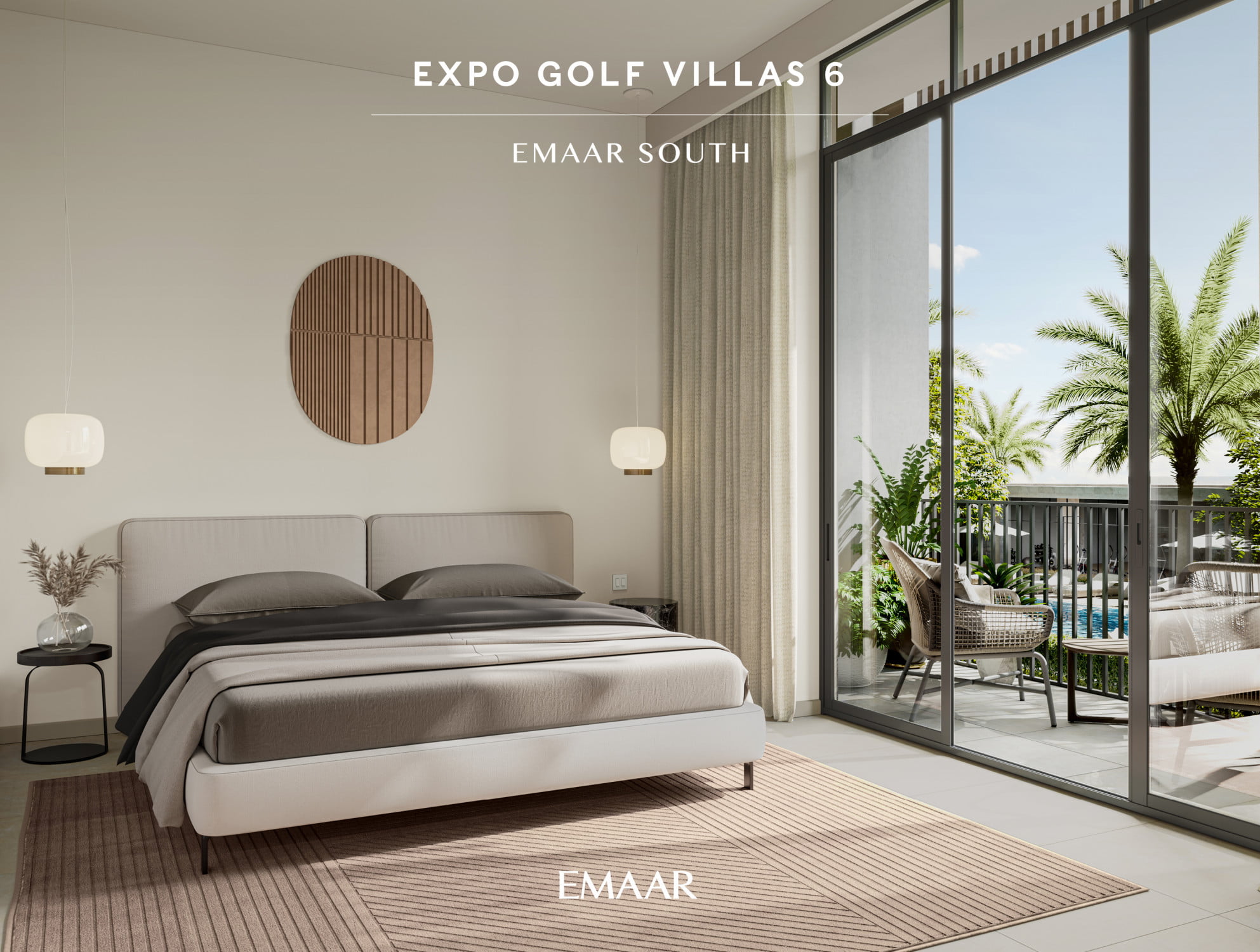 EXPO GOLF VILLAS chambre 2 - Immobilier Dubai