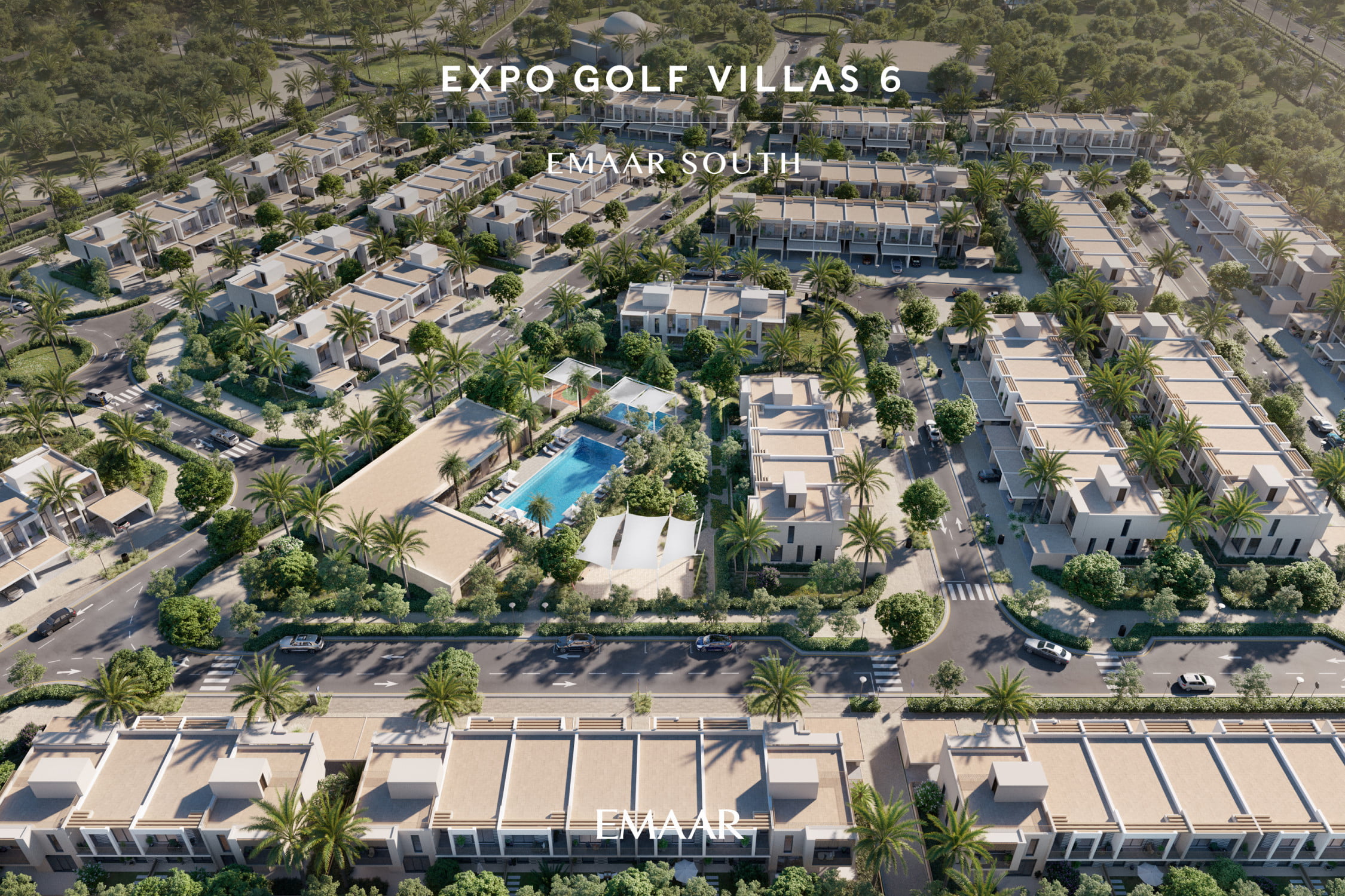 EXPO GOLF VILLAS community - Immobilier Dubai