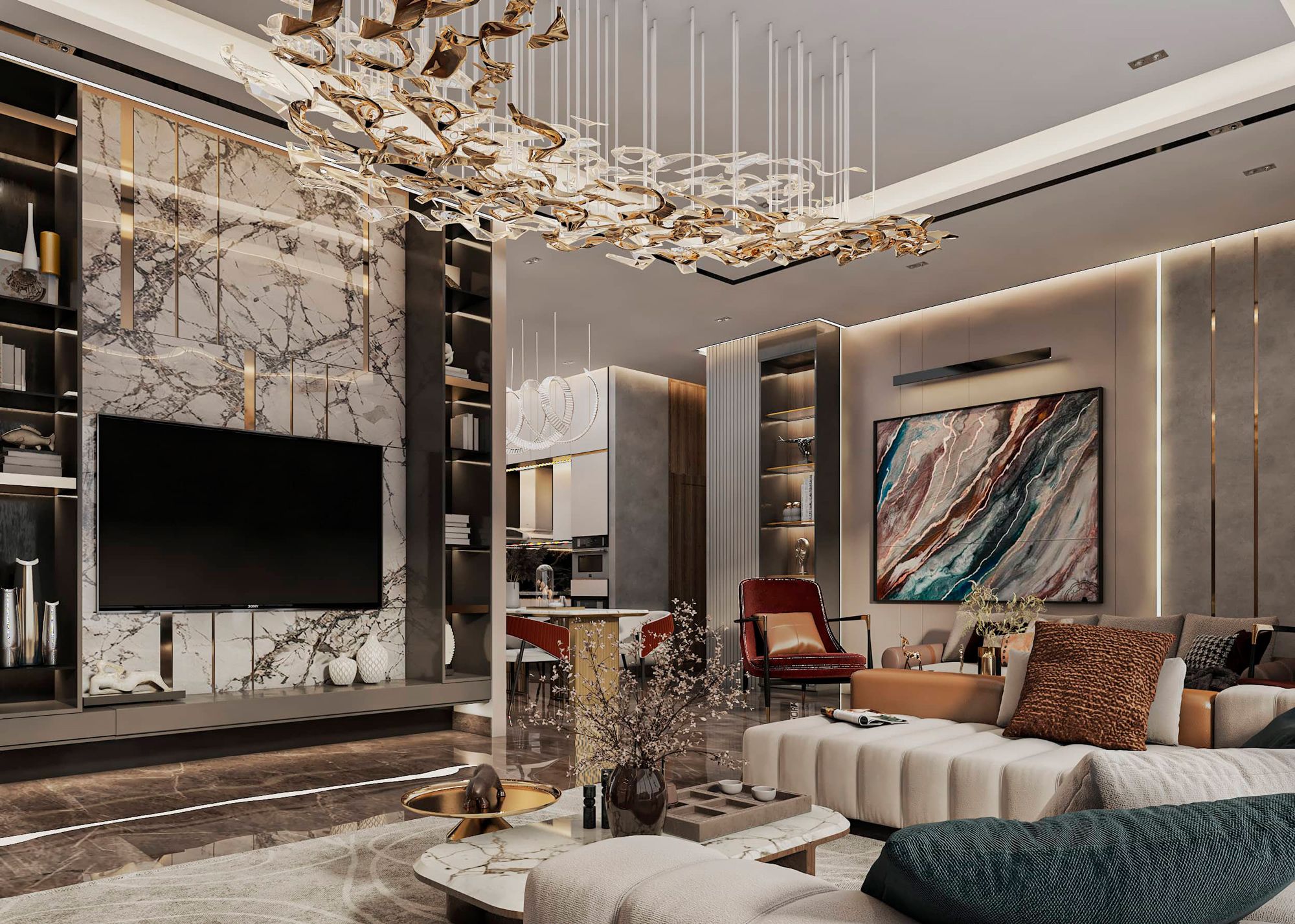 MAG MBL Royal Residence lobyyy - Immobilier Dubai