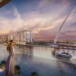 Canal Front Residences @ Dubai Water Canal 23 - Dubai Immobilier canal front balcon - Immobilier Dubai