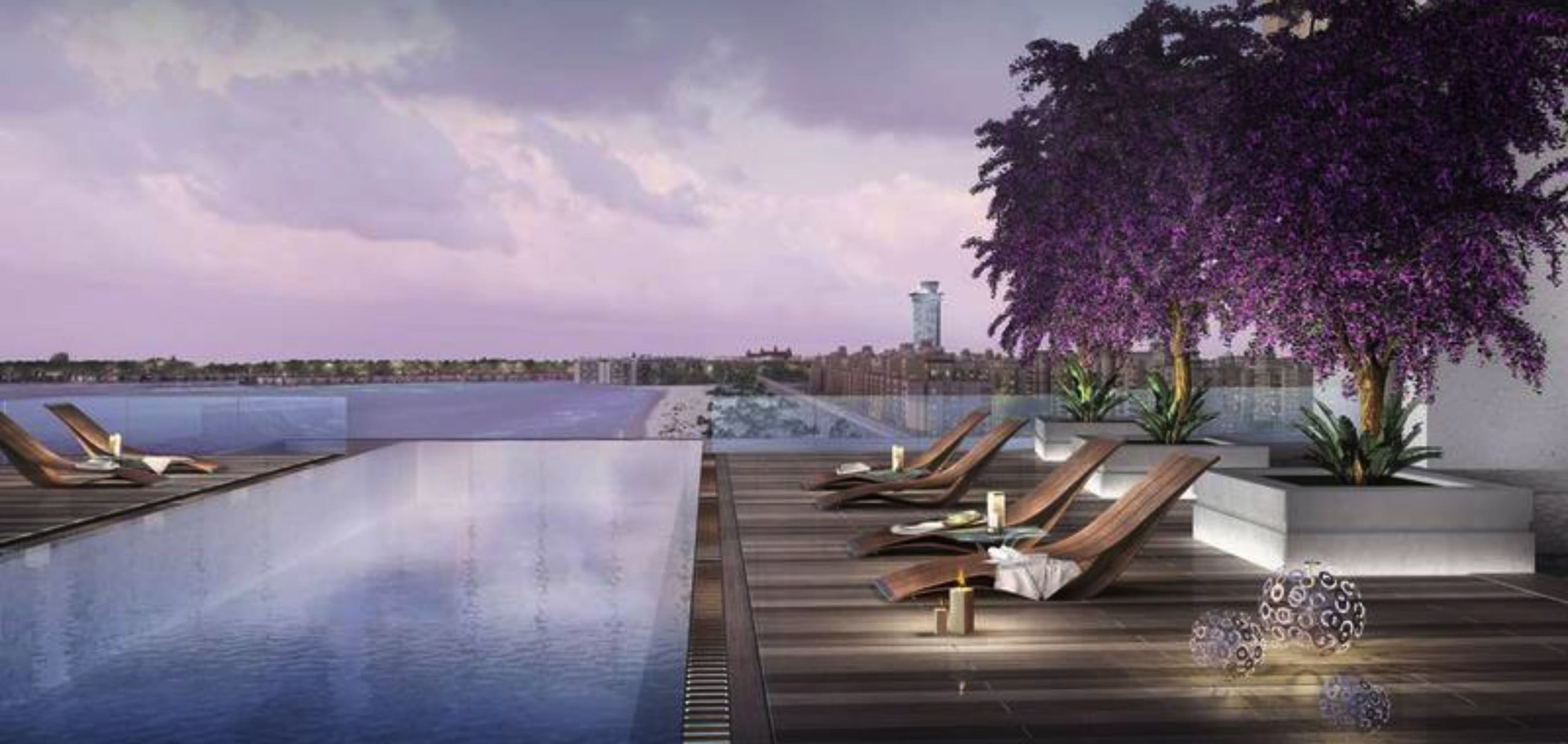 palm gateway pool scaled - Immobilier Dubai