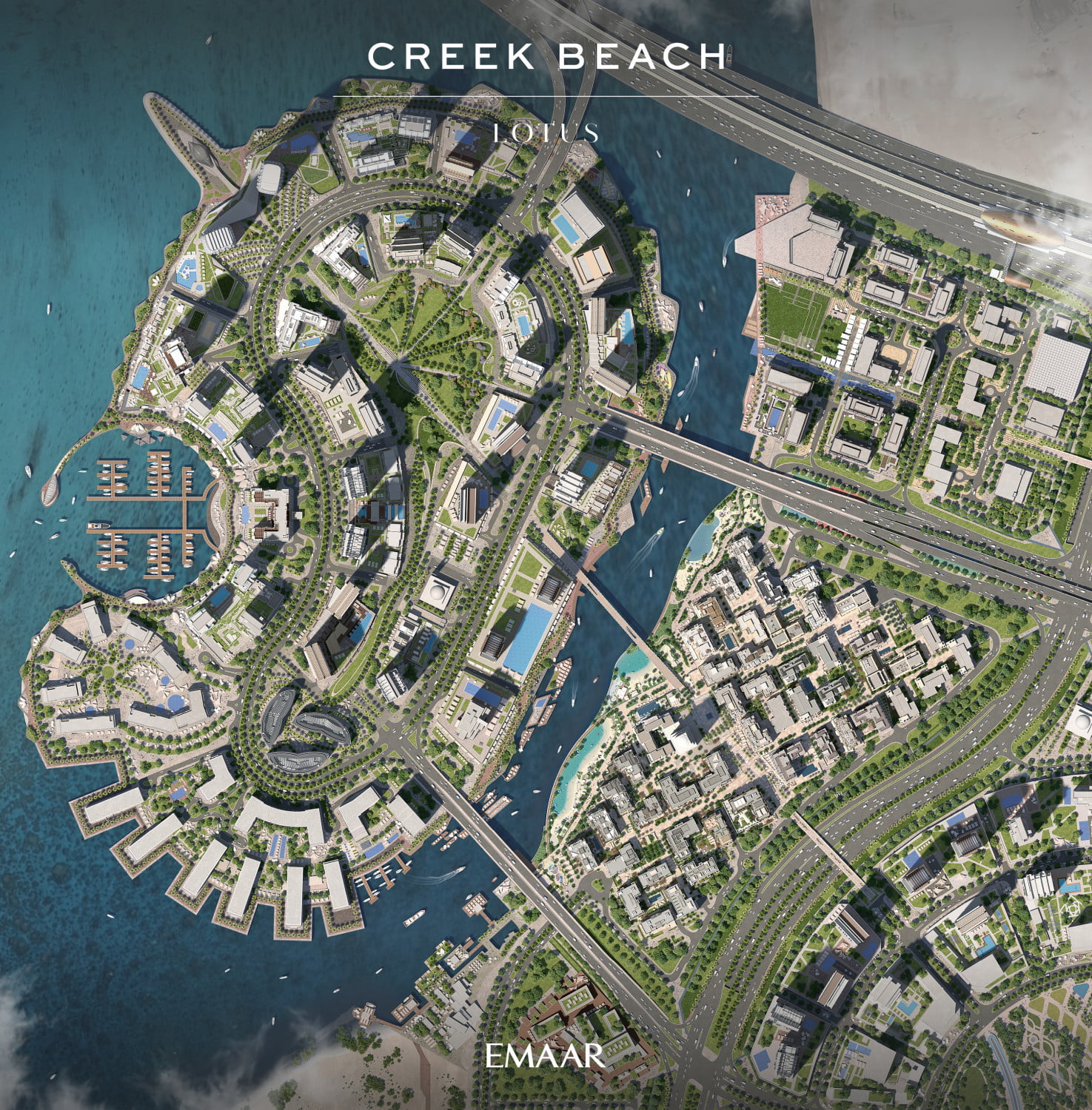 LOTUS CREEK BEACH DCH 10 - Immobilier Dubai