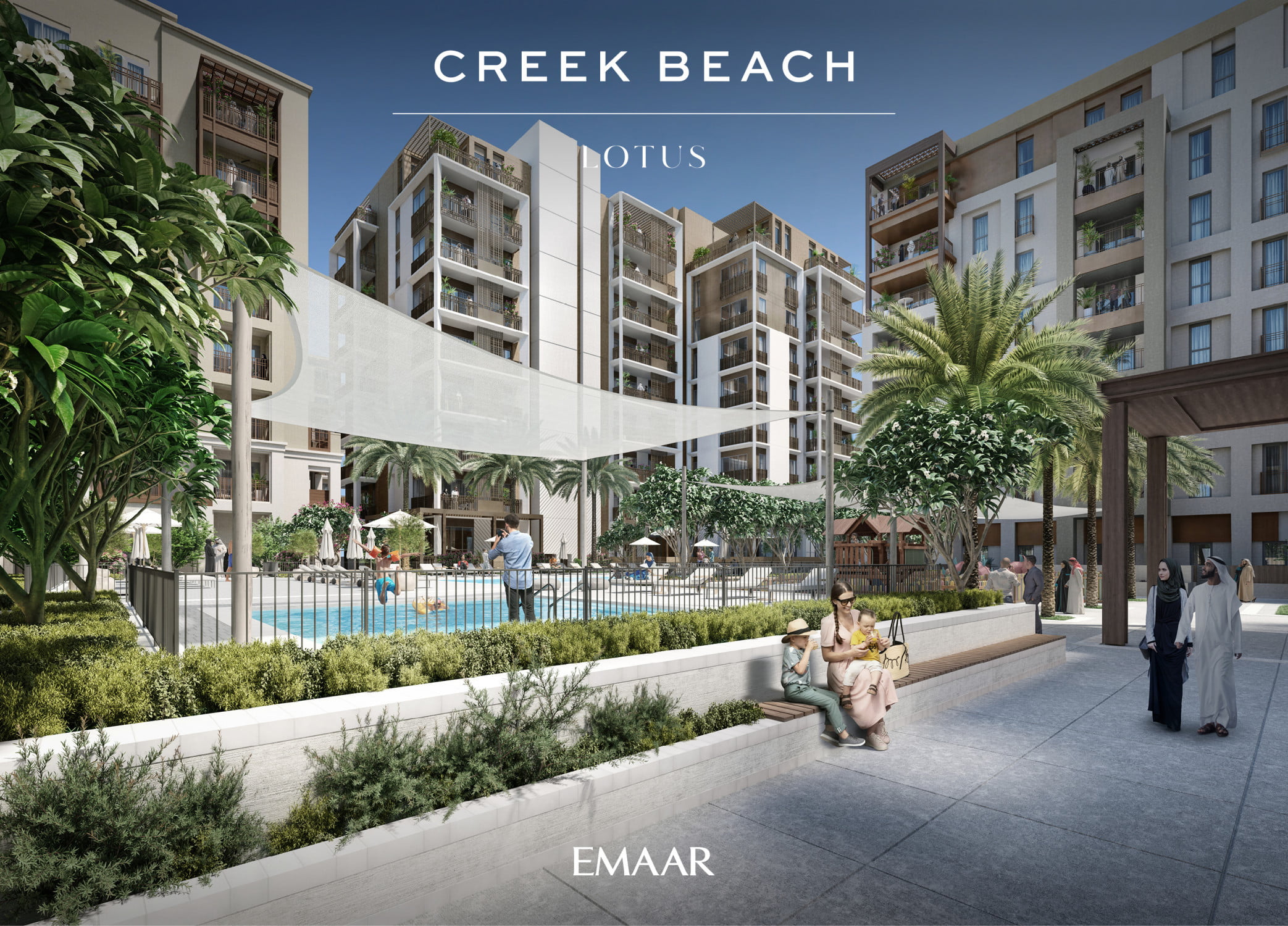 LOTUS CREEK BEACH DCH 5 - Immobilier Dubai