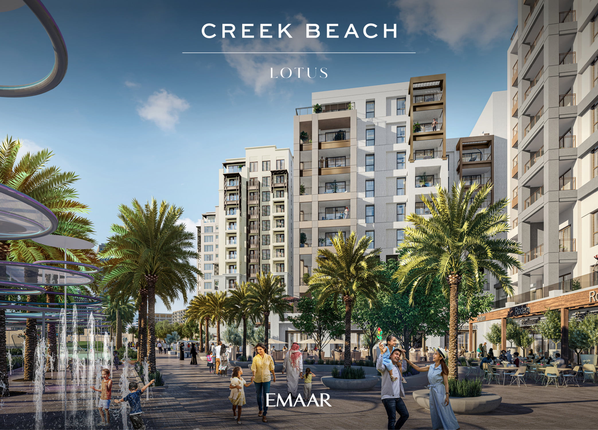 LOTUS CREEK BEACH DCH 8 - Immobilier Dubai