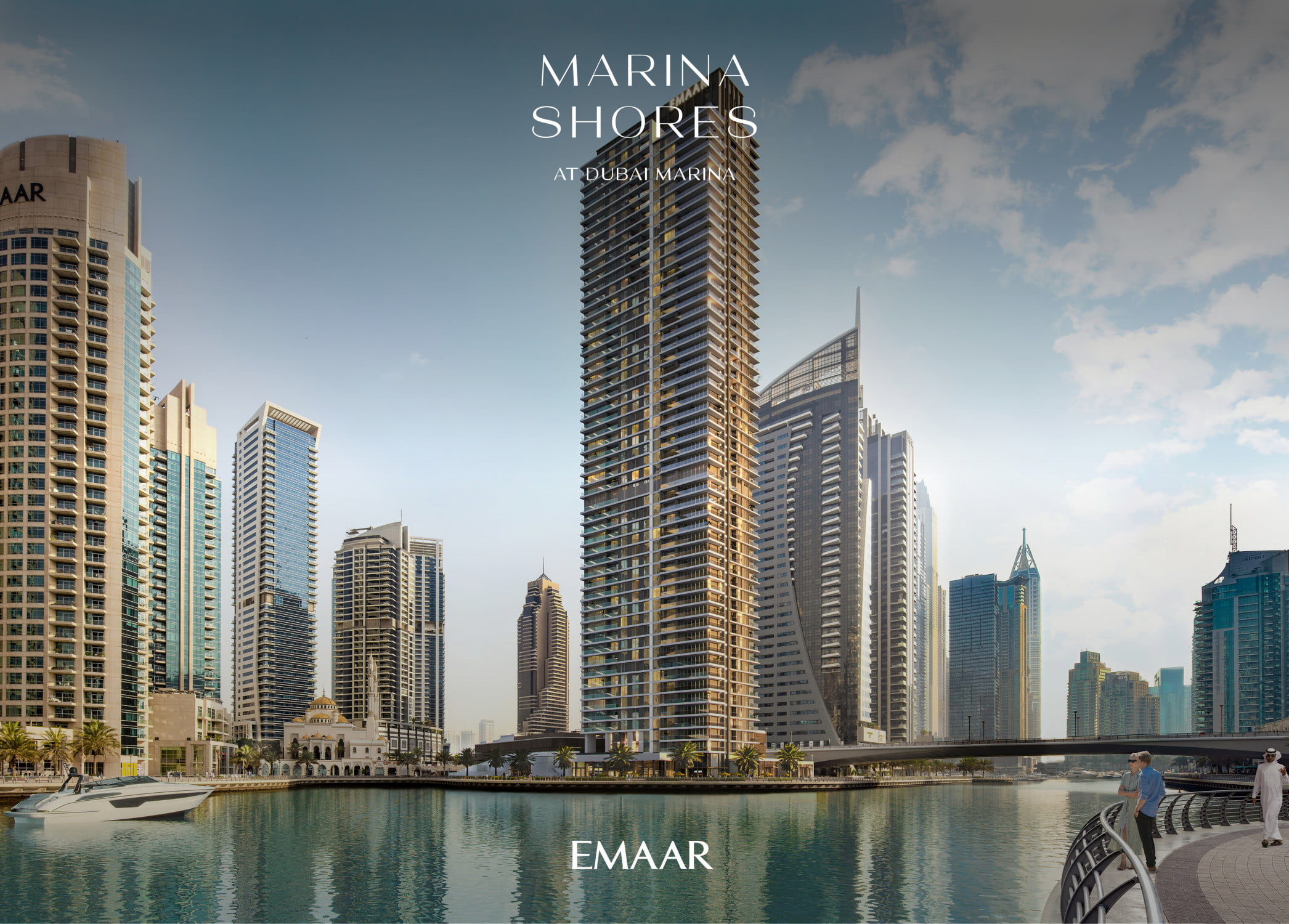 MARINA SHORES DM RENDERS1 - Immobilier Dubai