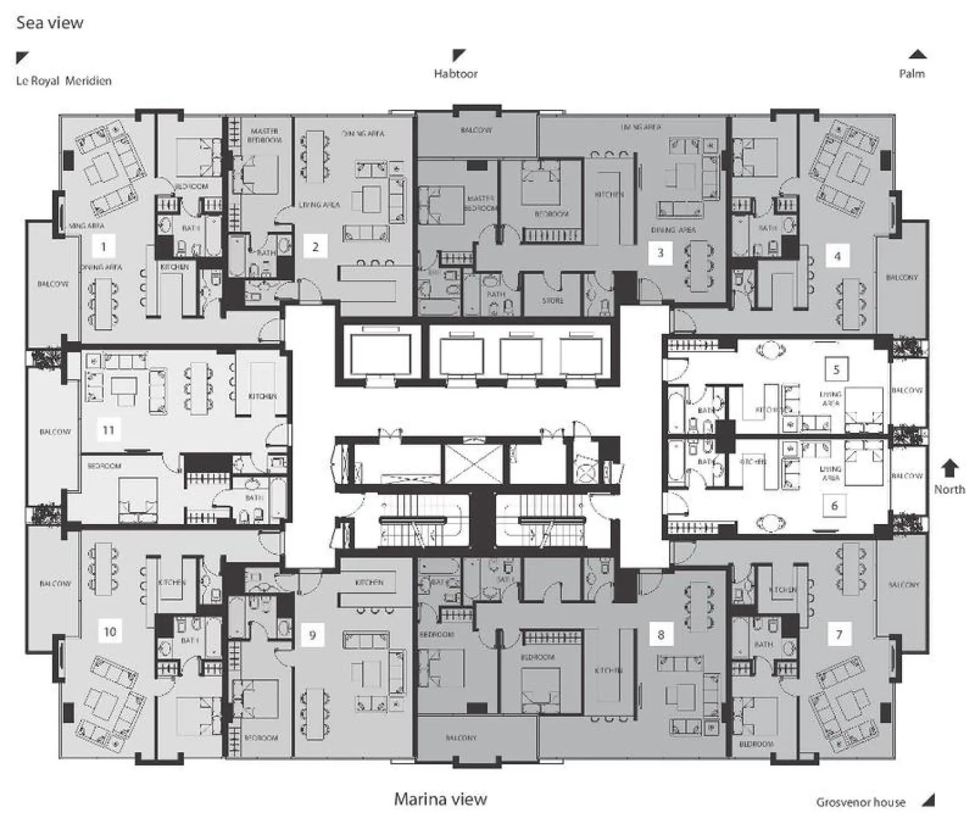 1 chambre à Botanica. prix du marché. 1.50M – Appartement Dubai (10/10)