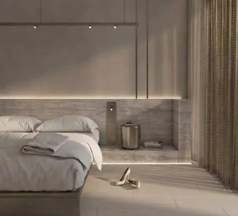 Villa de haute gamme livrée entièrement meublé et piscine et ascenseur inclus – Villa Mohammed Bin Rahid City (26/30)