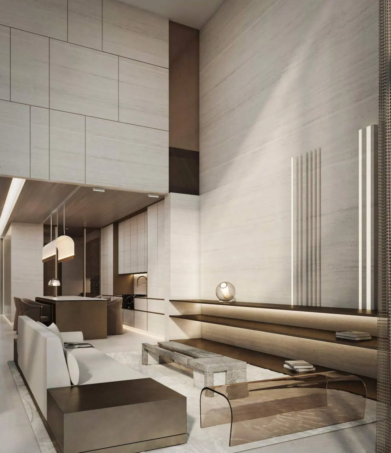 Villa de haute gamme livrée entièrement meublé et piscine et ascenseur inclus – Villa Mohammed Bin Rahid City (29/30)