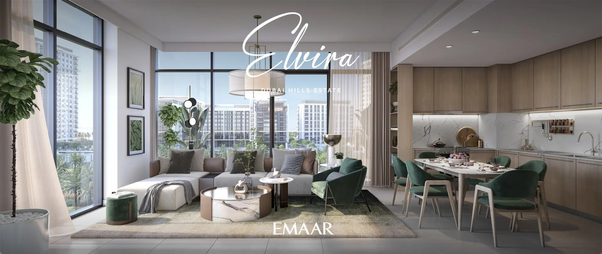 Elvira Dubai Hills Estate - une oasis de calme et de tranquillité – Appartement Dubai Hills Estate (3/10)
