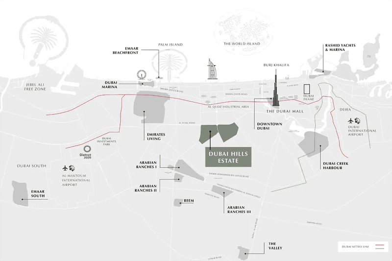 Dubai Hills Estate, une Communauté Exclusive et Luxuriante au Cœur de Dubaï 3 - Dubai Immobilier Dubai Hills Estate, une Communauté Exclusive et Luxuriante au Cœur de Dubaï