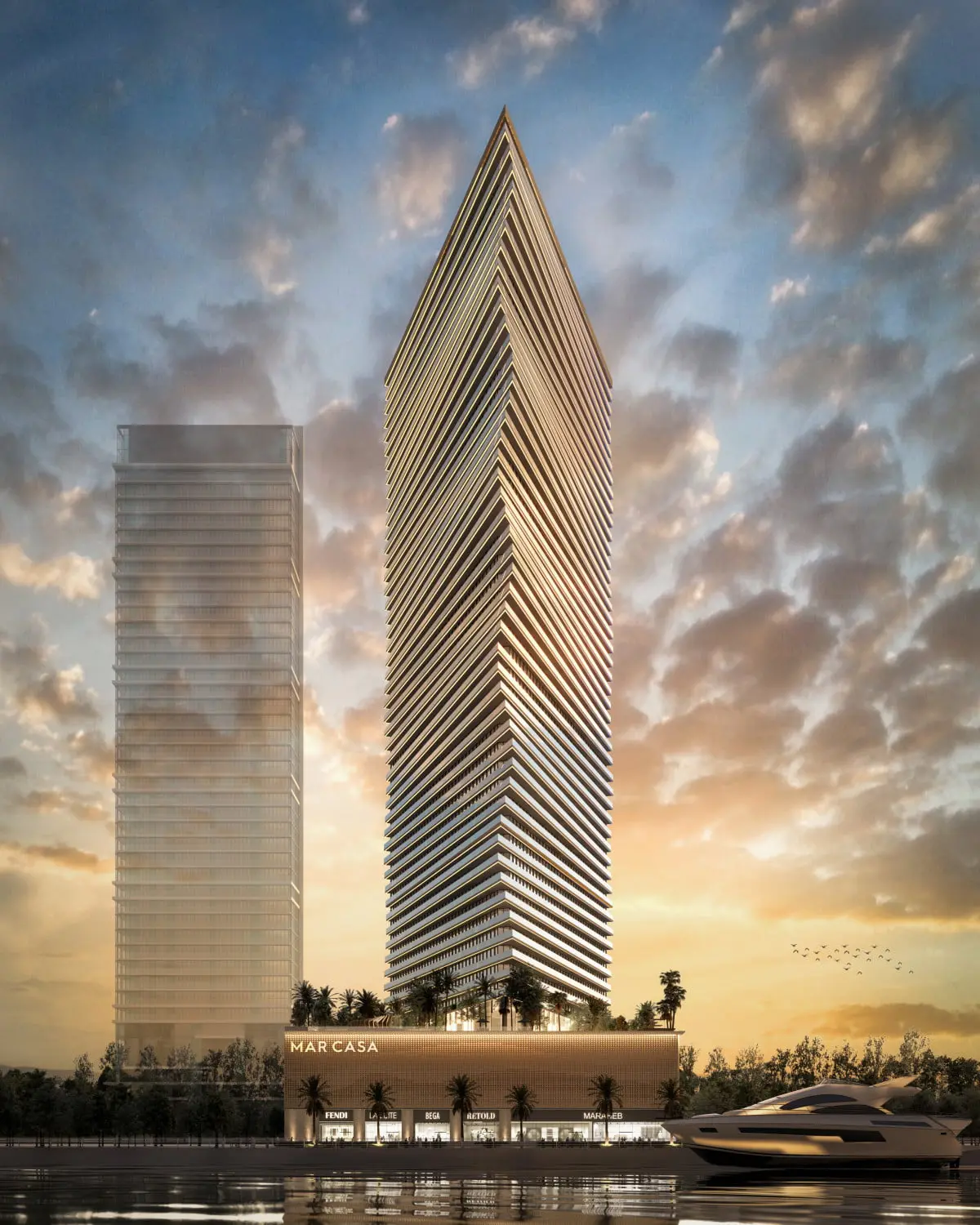Nouveau lancement - Résidence emblématique en bord de mer - Mar Casa by Deyaar – Appartement Dubai Maritime City (12/23)