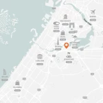 map 1 - Immobilier Dubai