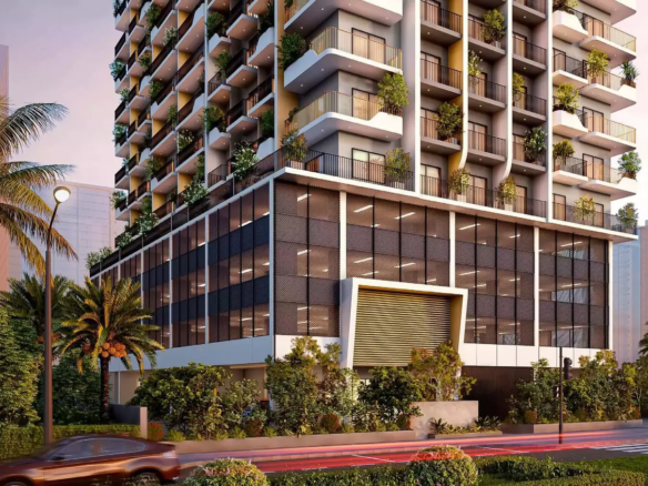 Weybridge Gardens @ Dubailand 14 - Dubai Immobilier devanture - Immobilier Dubai
