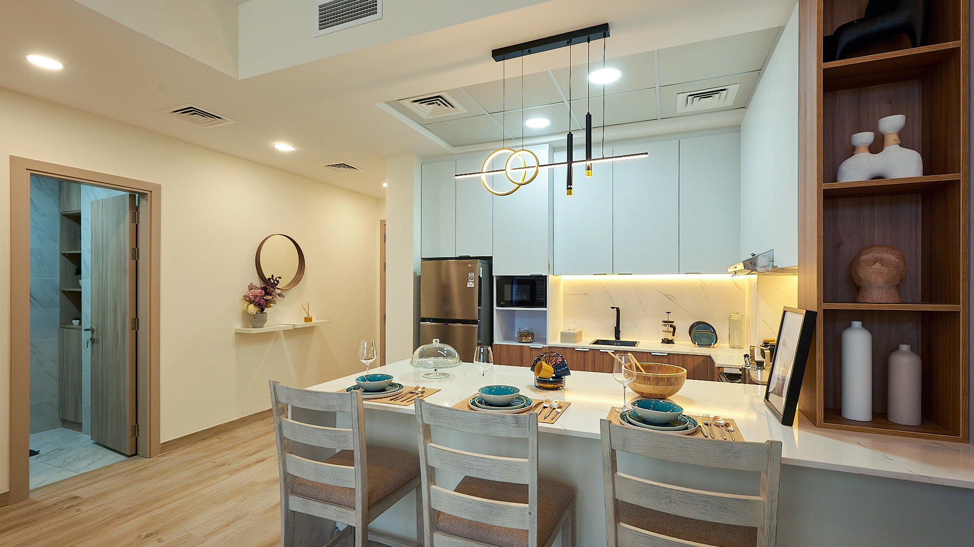 dining kitchen 1 - Immobilier Dubai