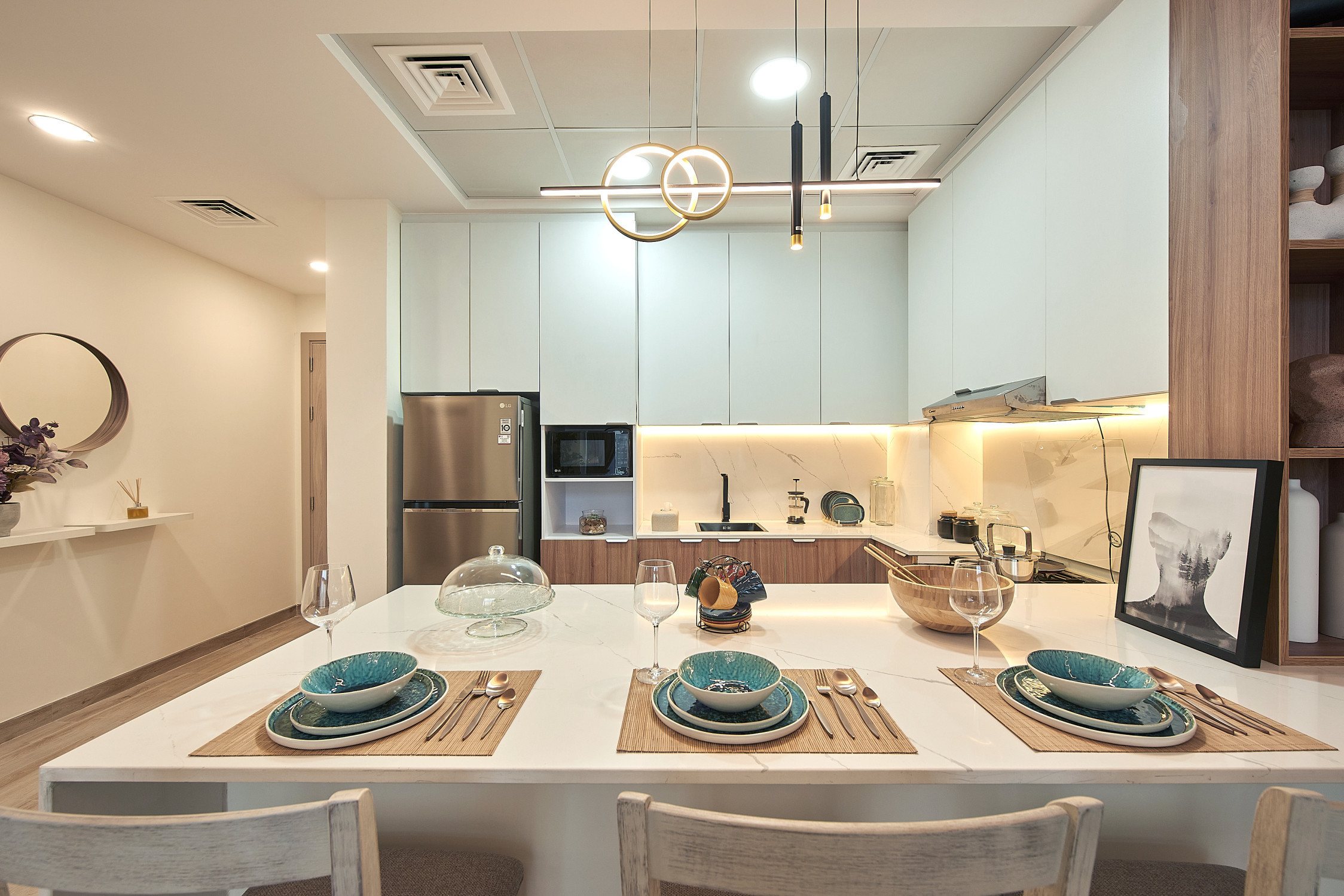 dining kitchen view - Immobilier Dubai