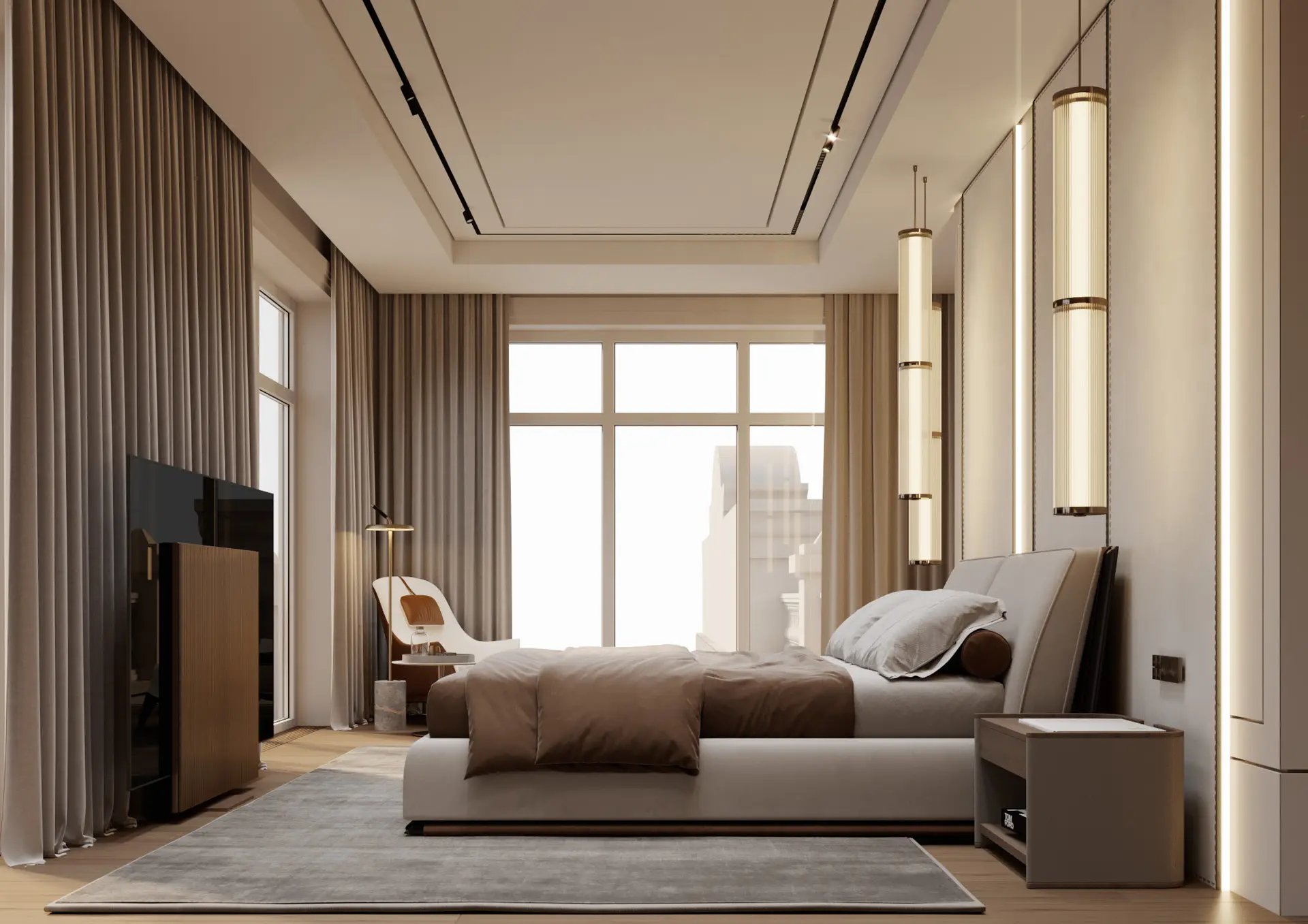 La Collection Contemporaine aux Raffles Résidences & Penthouses – Appartement The Palm Jumeirah (3/6)