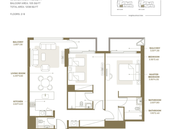 54598 2 Bedroom page 0001 - Immobilier Dubai