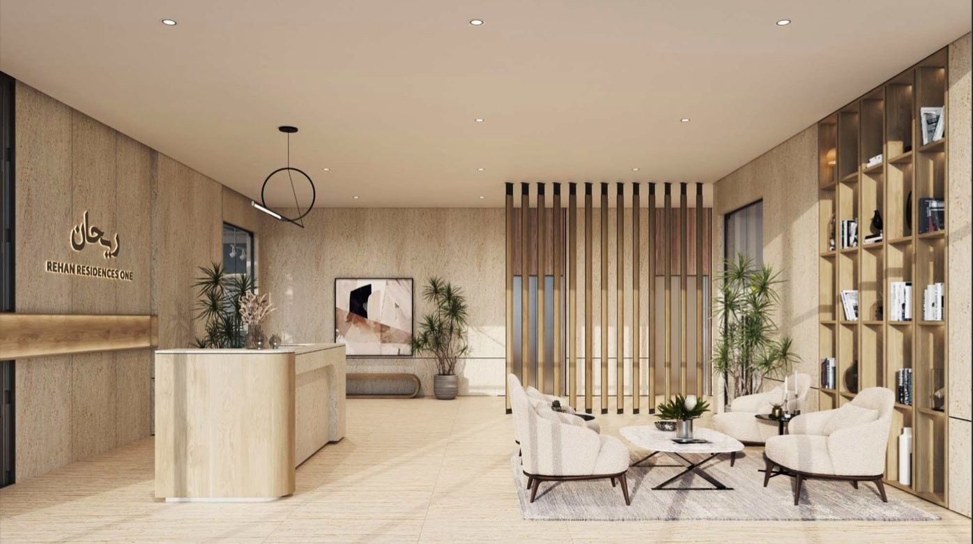Rehan Residences lobby - Immobilier Dubai