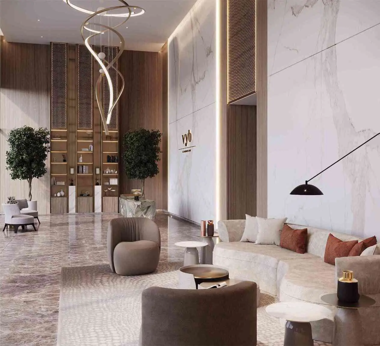 Vyb situé à Business Bay Dubaï – Appartement Business Bay (3/12)