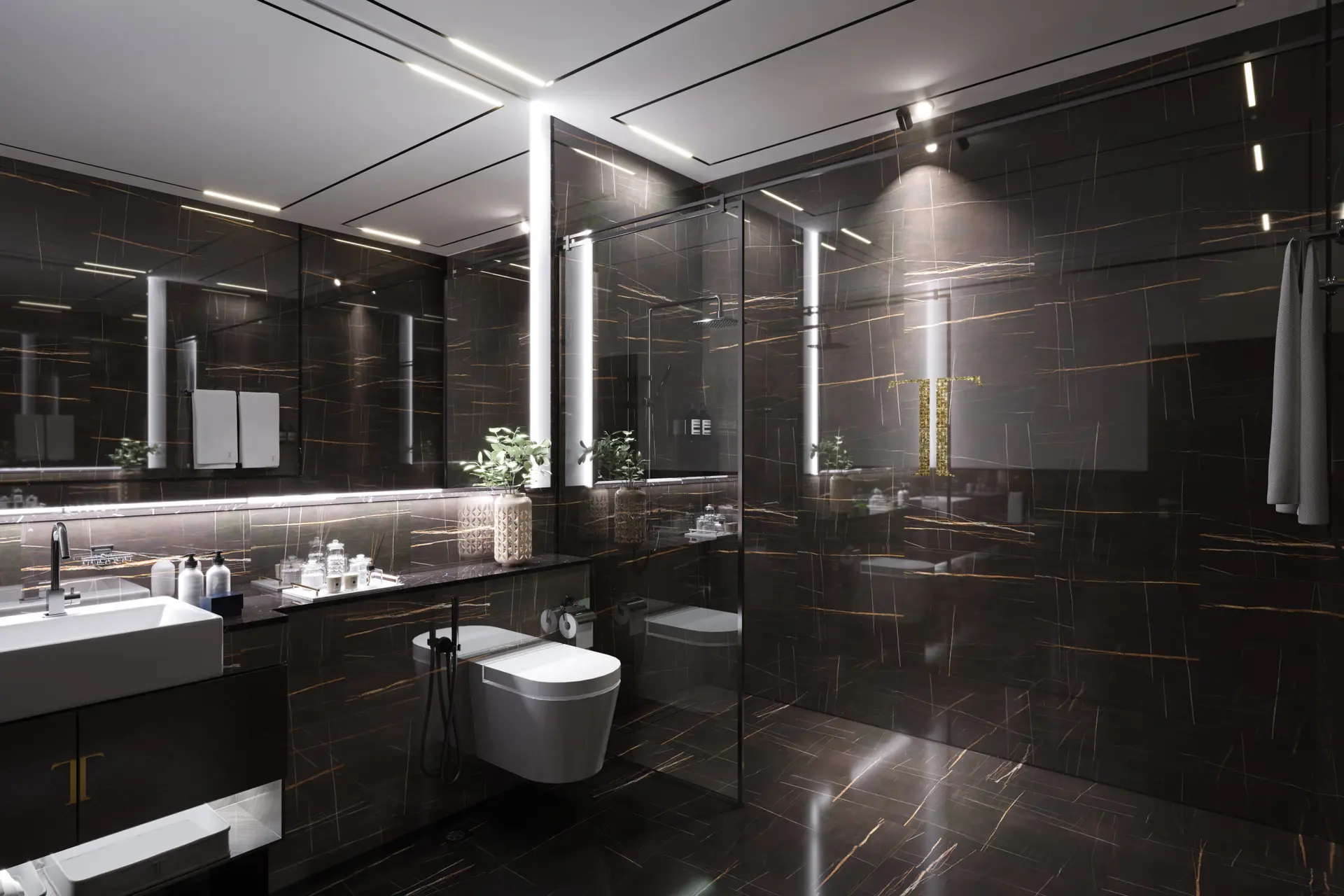 Bienvenue chez Trillionaire Residences par Binghatti - où l'opulence rencontre l'élégance ultime. Appartement Business Bay (5