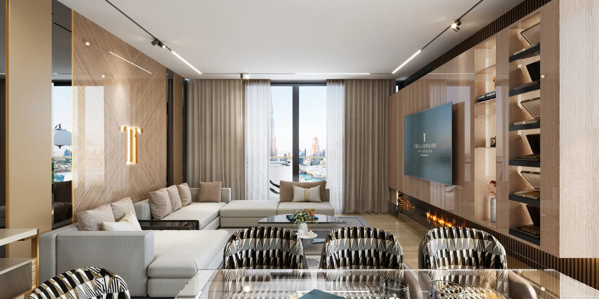 Bienvenue chez Trillionaire Residences par Binghatti - où l'opulence rencontre l'élégance ultime. Appartement Business Bay (7
