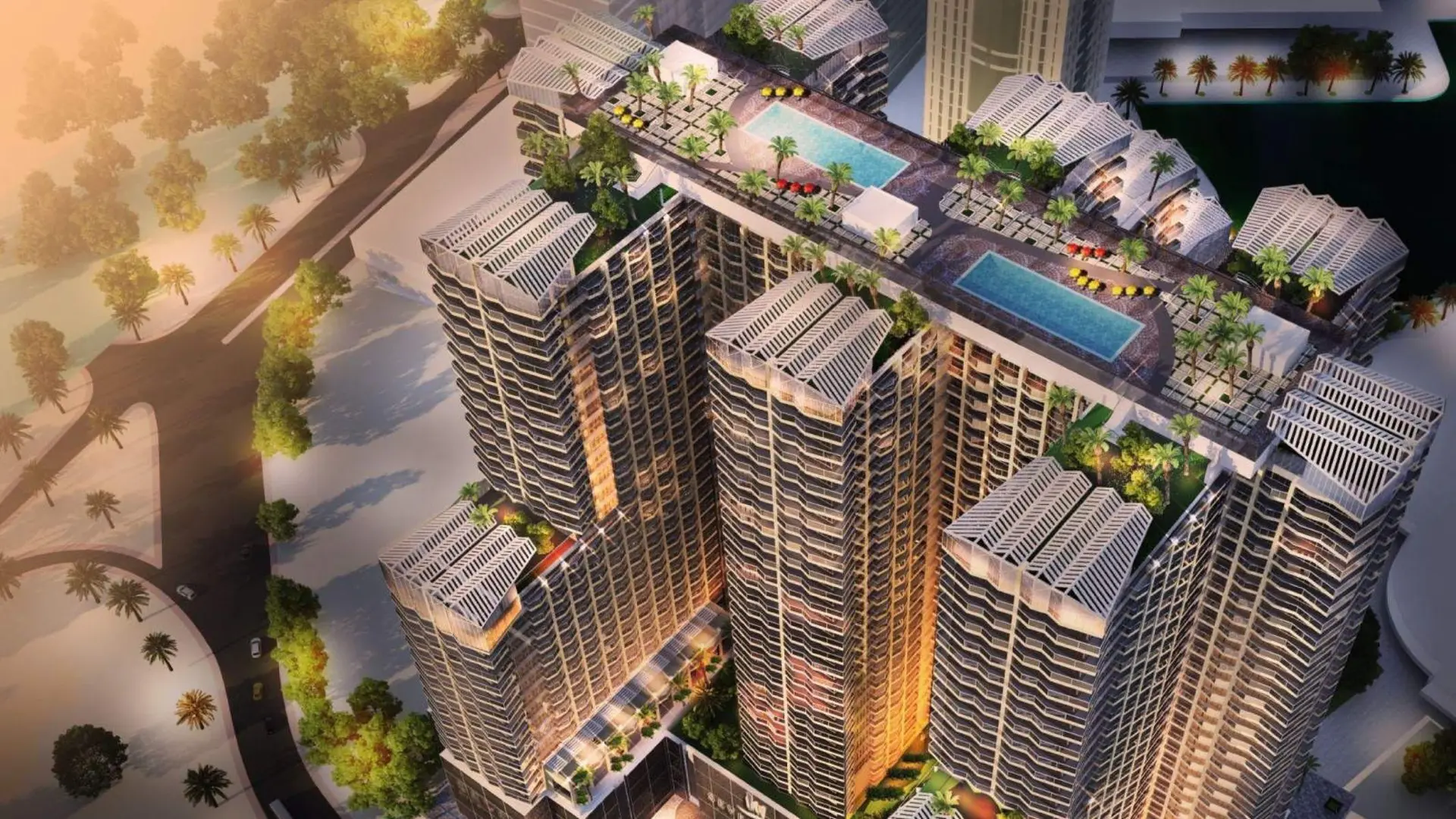 3 CHAMBRES MEUBLÉES | VUE COMPLETE SUR LE LAC – Appartement Dubai (10/13)