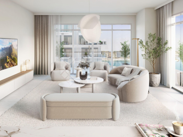 Vue complète sur la mer et la marina | Penthouse au dernier étage Appartement Dubai 2 - Dubai Immobilier 56801 b22474e6 7979 11ee b5ad 0a5210b36fd6 - Immobilier Dubai