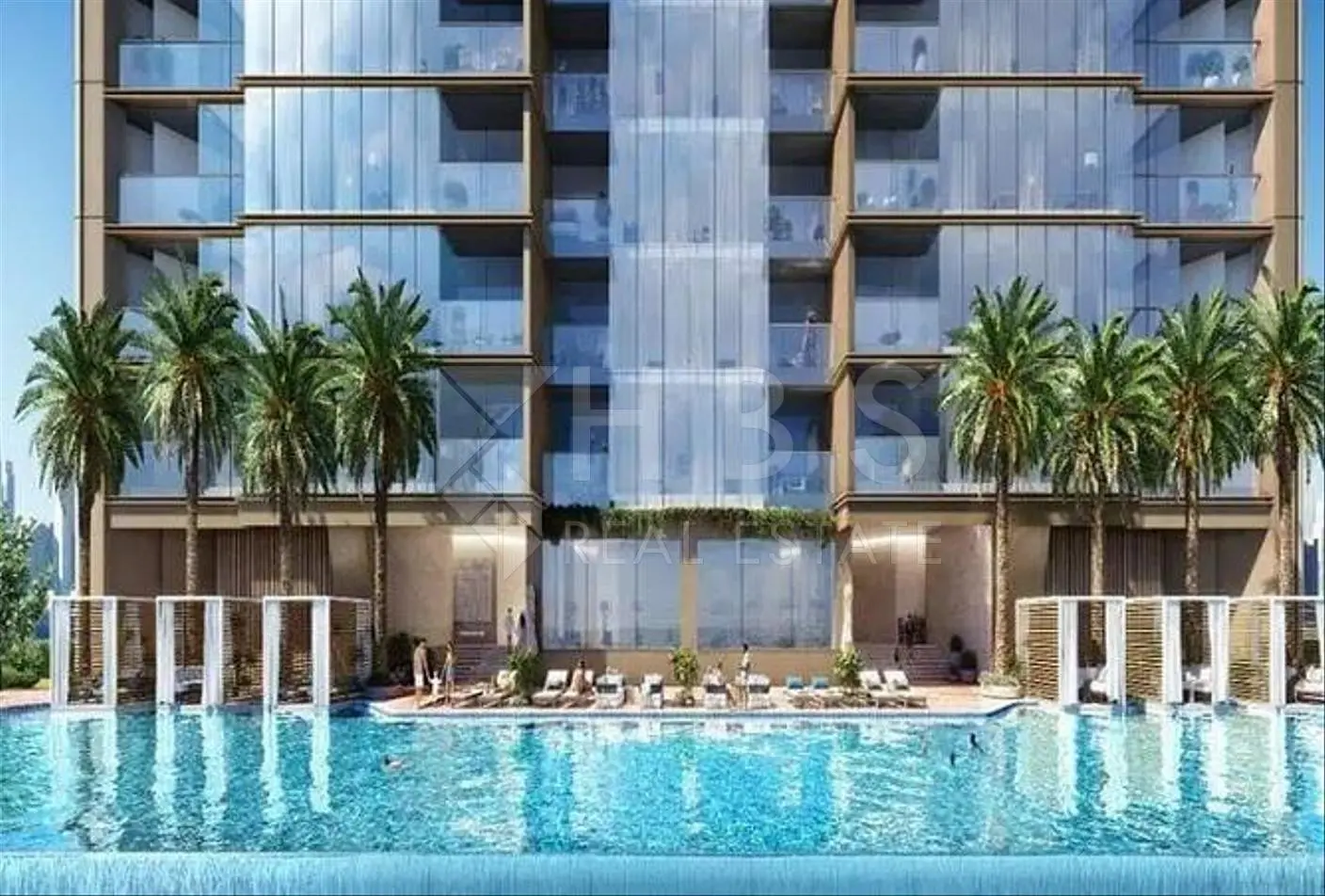 Vue partielle du MBR | Vue sur le quartier | Rez-de-chaussée – Appartement dubai (9/12)