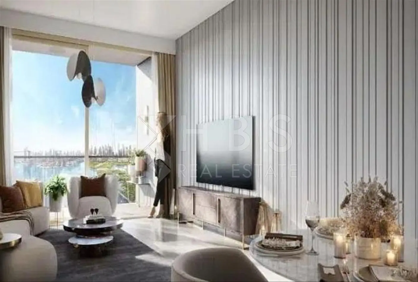 Vue partielle du MBR | Vue sur le quartier | Rez-de-chaussée – Appartement dubai (11/12)